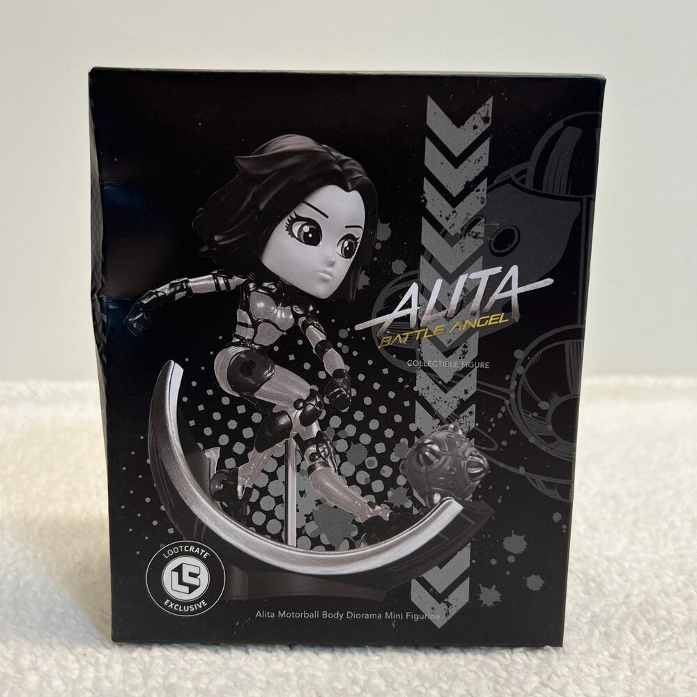 Lootcrate Figurine Alita Battle Angel Motorball Body Diorama Mini Figure